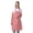 Red, variant on DOVACKA Kitchen Apron Waterdrop Resistant Cotton Apron with adjustable Aprons for Women with Pockets Cooking Apron Chef Apron for Men (1, Powder Pink)