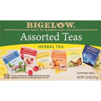 Celestial Seasonings Lemon Zinger, Caffeine Free Natural Herb Tea