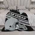 thumbnail image 5 of Fashion City Football Blanket, Best Gifts for Men Women Kids Football Fans, Fashion Style Super Soft Flannel Throw Blankets Bed Living Room, 60" x 50", 5 of 6