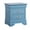 Blue, variant on Nmkwnr Wood Nightstand with 2 Drawer and Metal Handle, Beside Table for Living Room, Bedroom, Blue