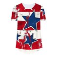 thumbnail image 7 of Shirts for Women Graphic Tees Plus Size Womens Shirts Trendy Black White Crewneck Tee Women Women Summer Shirts Cotton Women Shirts Under 20, 7 of 7