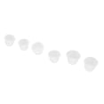 thumbnail image 1 of Earbud Tip Replacement, 6pcs Soft  Ear Tips Universal Prevents Static  for  Large Medium Small Each Pair,L,M,S, 1 of 7