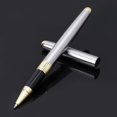 thumbnail image 4 of Bolígrafo clásico de metal para escribir con punta fina, para la escuela, la oficina y los negocios, color negro, 4 of 5