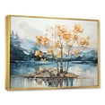 thumbnail image 2 of Designart "Golden Maple Splendor" Tree Maple Floater Framed Canvas Art Print, 2 of 5
