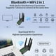 thumbnail image 5 of Adaptador USB WiFi6 AX900 2.4G 5Ghz WiFi Bluetooth 5.4 Dongle WiFi 4 Antenas -MIMO Receptor de Tarjeta Inalámbrica para PC/Portátil, 5 of 9