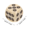 thumbnail image 2 of 20pcs Acrylic Dice Classroom Dice Role Playing Dice Aesthetic Dice Accessory, 2 of 8