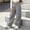 Gray, variant on OGLCCG Cargo Pants for Girls Size 10-11,Wide Leg Elastic Waist Cargo Athletic Pants with Multi Pockets Purple