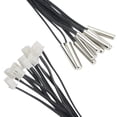 thumbnail image 4 of THONZER 10Pcs NTC 10K Thermistor Sensors Digital Temperature Probe for Air Conditioner (100cm), 4 of 6