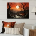 thumbnail image 2 of Designart "Asian Art Samurais silence V" Asian Metal Wall Art Prints, 2 of 5