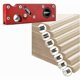 thumbnail image 1 of Woodworking Angle Planer, Manual 45 Degree Bevel, Carpentry Edge Corner Flattening Tool, for Chamfering and Cutting Wood, DIY Tool- Red + 7PCS Cutter, 1 of 5