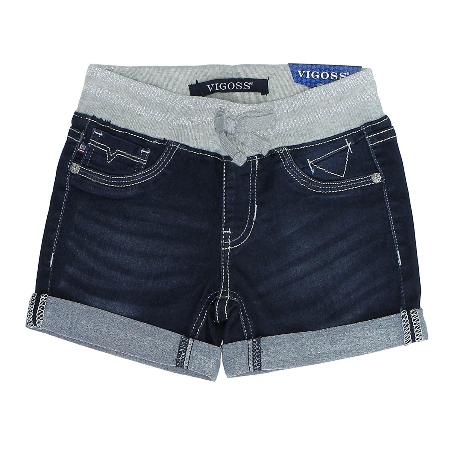 girls knit waist jeans