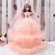 thumbnail image 1 of Muñeca de boda con articulaciones móviles | Figura de juego con vestido de novia moderno | Muñeca princesa coleccionable de 45 cm para niñas | Incluye caja de regalo para fiestas y cumpleaños, 1 of 5