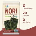thumbnail image 2 of Seasoned Seaweed Snacks Sheets – Organic Korean BBQ Flavor 24 Individual Packs Roasted Crispy Premium 100% Natural Laver Kim Nori 4g 0.14 Ounce 김 のり 海苔 紫菜, 2 of 5