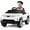 White, variant on Licensed Chevrolet Silverado Ride on Car for Kids by OLAKIDS, 12V Battery Powered Electric Vehicle with Shock Absorption, Remote Control, Headlight, Bluetooth, Power Display, USB, Aged 3-8