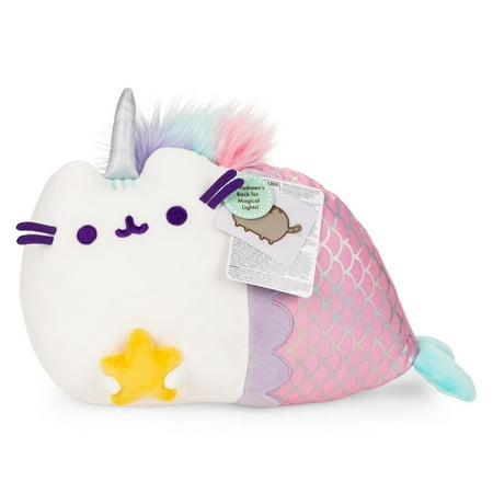 Magical Lights Mermaid Pusheenicorn Plush