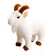 thumbnail image 3 of Peluche de animal, compañero de juegos, ligero, realista, suave, lindo, creativo, de oveja. Blanco, 3 of 9