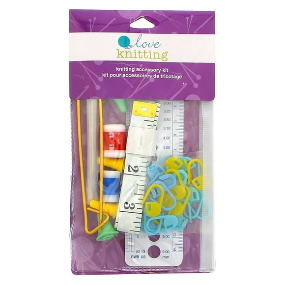 Trousse pour accessoires de tricotage Love Knitting 10+ mcx