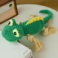 thumbnail image 3 of TERGAYEE Halloween Dog Toys - Cute Knotted Imitation Lizard Toy, Durable Plush Puppy Teething Toys with Knot for Small Dogs, Halloween Dog Gift, 3 of 8