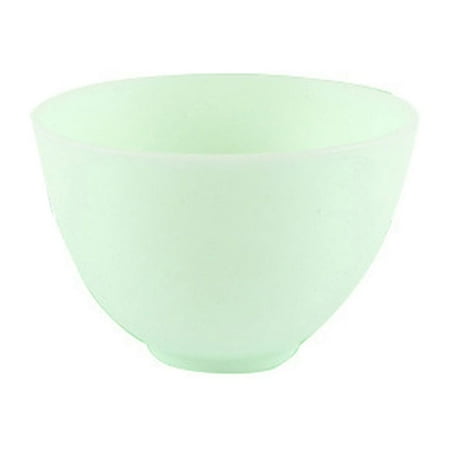 

NUOLUX 12.5X8CM Home Use Odorless Anti-drop Silicone Bowl Facial Mask Mixing Bowl Prep Measuring Bowl (L Green)