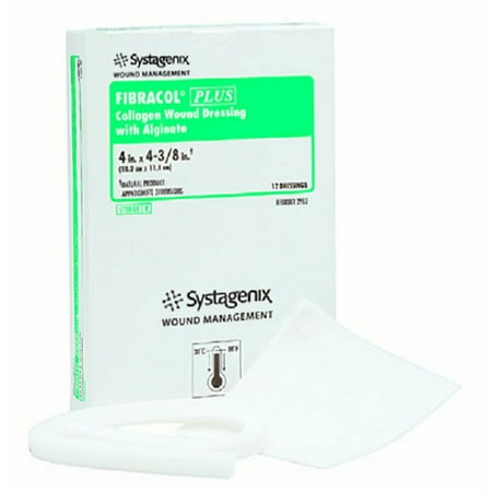 - Fibracol Plus Collagen Dressing Collagen / Alginate, 2 x 2 Inch, 1 Dressing