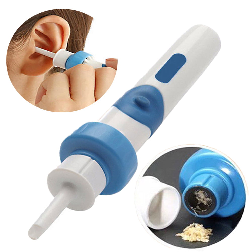 Zinniaya Electric Safe Cordless Vacuum Ear Cleaner Cleaning Wax Remover Painless Tool Clean Tool