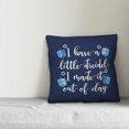 thumbnail image 3 of Creative Products Dreidel Song 18x18 Spun Poly Pillow, 3 of 3