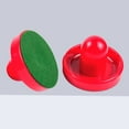 thumbnail image 1 of UPGRATOR 2 Pcs Palettes de Hockey Rouges Ensemble de Remplacement Prise Confortable pour Jeu de Table, 1 of 8
