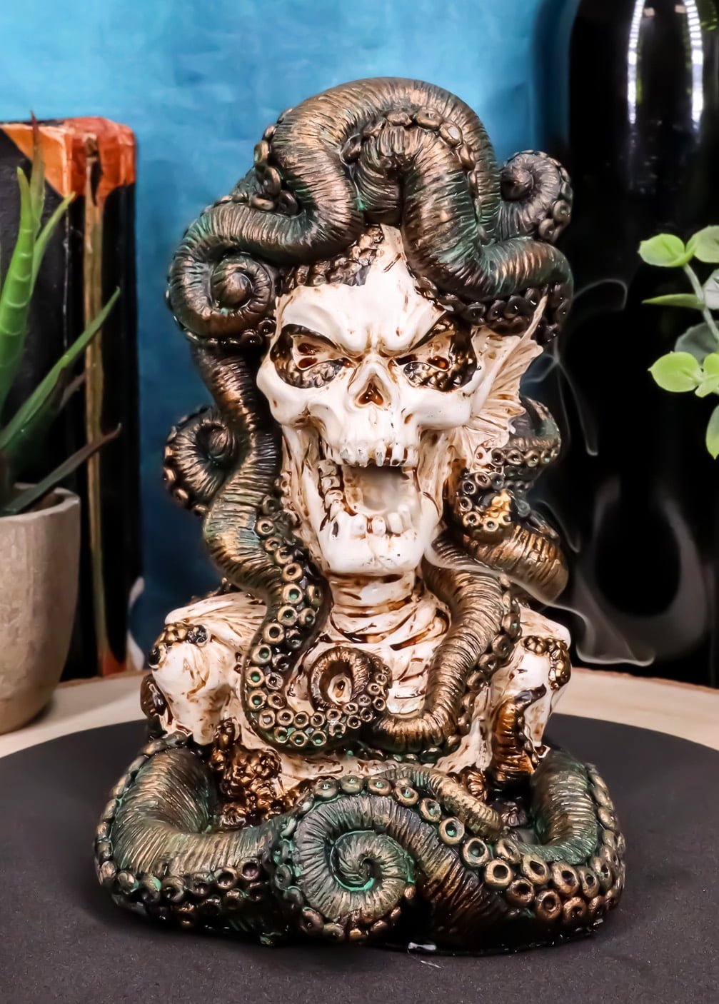 Sea Witch Goddess Cecaelia Kraken Octopus Tentacles Haired deals Woman Bust Statue