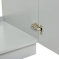 thumbnail image 2 of Ariel Hamlet 31 In. Oval Sink Vanity With 0.75 In. Carrara White Countertop In Grey, 2 of 10