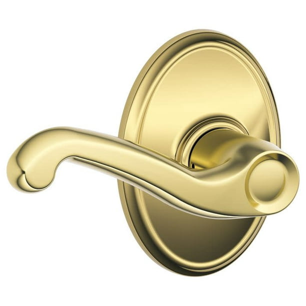 Schlage F10FlaWkf Flair Passage Door Lever Set