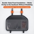 thumbnail image 6 of Car Seat Back Organizer with Tablet Holder – Fits 7–11” Tablets, Durable Oxford Kick Mat, Multi-Pocket Storage for Travel, Road Trips & Family Trips with Kids, 6 of 9