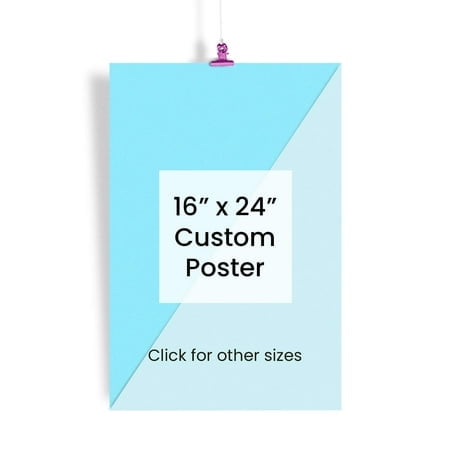 Ezposterprints - Custom Poster Print - Upload Your Image/Photo - Personalized Photo Prints Create Your Own Poster - Print Any Photos Images - 16 X 24 Inches