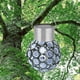 thumbnail image 3 of Solar LED Hanging Ball Light for Garden, Outdoor Lighting, Color Changing, Walkway Lighting, White, 3 of 3