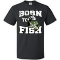 thumbnail image 3 of Inktastic Born to Fish T-Shirt, 3 of 5