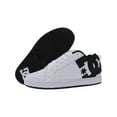 thumbnail image 2 of DC Men's Court Graffik Skate Shoe  WT/BLK/BLK, 2 of 3
