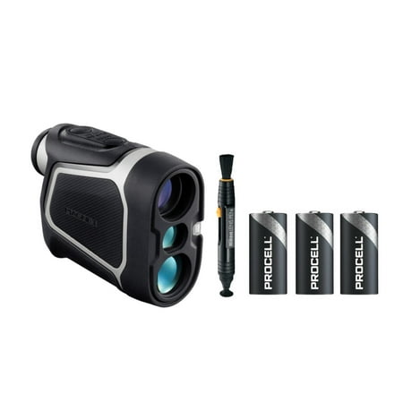 Nikon 6x22 CoolShot 50i Laser Golf Rangefinder w/Lenses Cleaning System Bundle