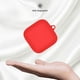 thumbnail image 3 of Funda protectora de silicona para auriculares inalámbricos para Samsung Galaxy Buds 2 (rojo), 3 of 3