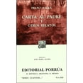 thumbnail image 1 of Carta al padre y otros relatos Editorial Porrúa 9789700752907, 1 of 2
