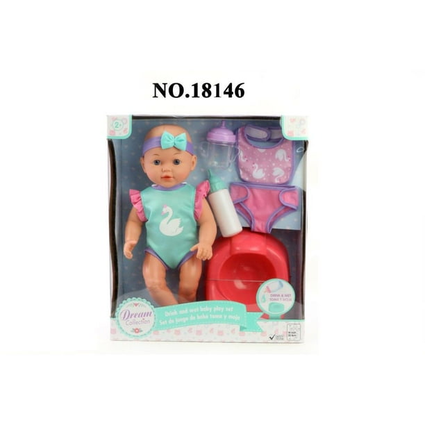 Baby Doll Drink and Wet