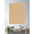 thumbnail image 2 of Tan Brown Poster Wall Art, Modern Wall Decor For Living Room Bedroom, 12x18 UNFRAMED, 2 of 3