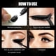 thumbnail image 3 of Eyeliner Eyelash Stickers, Reusable Eyeliner Stickers, Eyeliner Stickers, Self-Adhesive Self-Adhesive Sticker Eye Makeup Sticker, 4 Pairs, 3 of 5