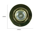 thumbnail image 5 of 4 Inch 12V Round Ceiling Light with Metal, Antique Brass- Saltoro Sherpi, 5 of 5