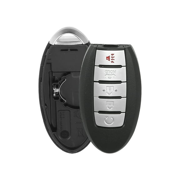 Unique Bargains Car Key Fob Shell 5 Button Remote Control Key Shell Keyless Entry Housing for Infiniti Q50 2016-2019