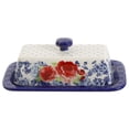 thumbnail image 4 of The Pioneer Woman Frontier Rose Butter Dish w/Lid, Gravy Boat and Salt & Pepper Set, 5 Piece Set, 4 of 6