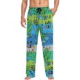 thumbnail image 4 of Top-kevin Red Fire Truck Pajama Pants Men's Pajama Bottoms Lounge Sleepwear PJs Casual Sleep Pants, 4 of 11