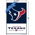 thumbnail image 3 of NFL Houston Texans - Logo 21 Wall Poster, 22.375" x 34", 3 of 6