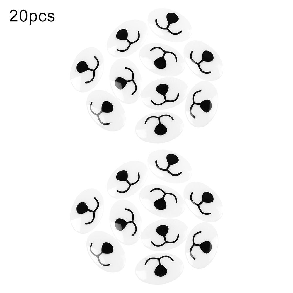10/20pcs Plastic Stuffed Toys Doll Accessories Dog Nose Cartoon Safety