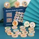 thumbnail image 2 of Find The Same Pattern Puzzle Game Kids Cartoon Animal Memory Chess Thinking Training Children Montessori Educational Wooden Toys, 2 of 6