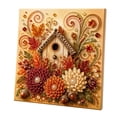 thumbnail image 2 of DIY Autumn Pearl Diamond Painting Kit, Fall Harvest Crystal Bead Art Craft Set, Farmhouse Fall Wall Decor for Thanksgiving Handmade Gift, 2 of 7