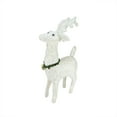 thumbnail image 2 of Northlight Plush Glittered Reindeer Outdoor Christmas Decoration - 28.5" - Clear Lights, 2 of 2